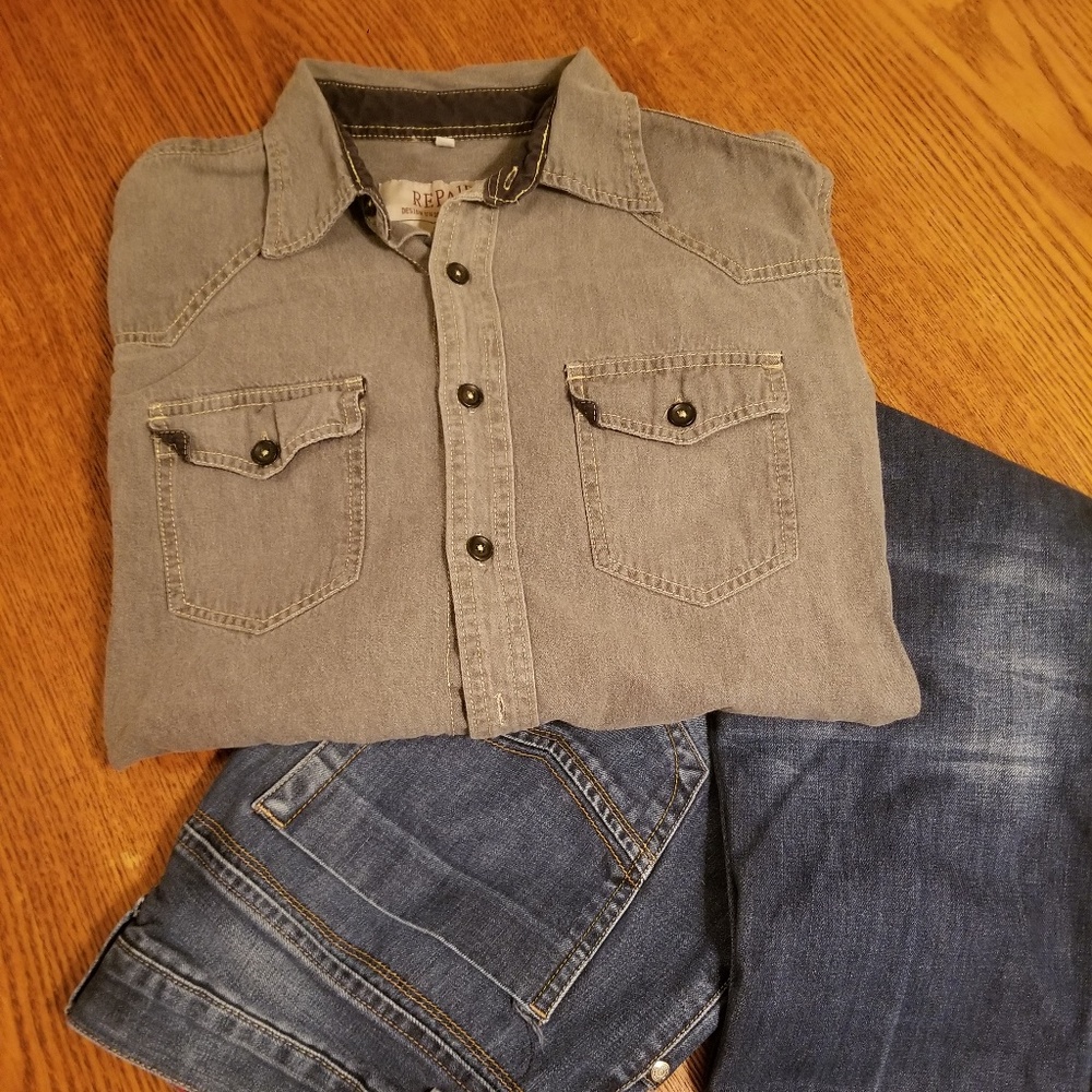 Mens Button Down - Picture 2 of 4